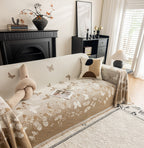Butterfly Chenille Pet Sofa Cover