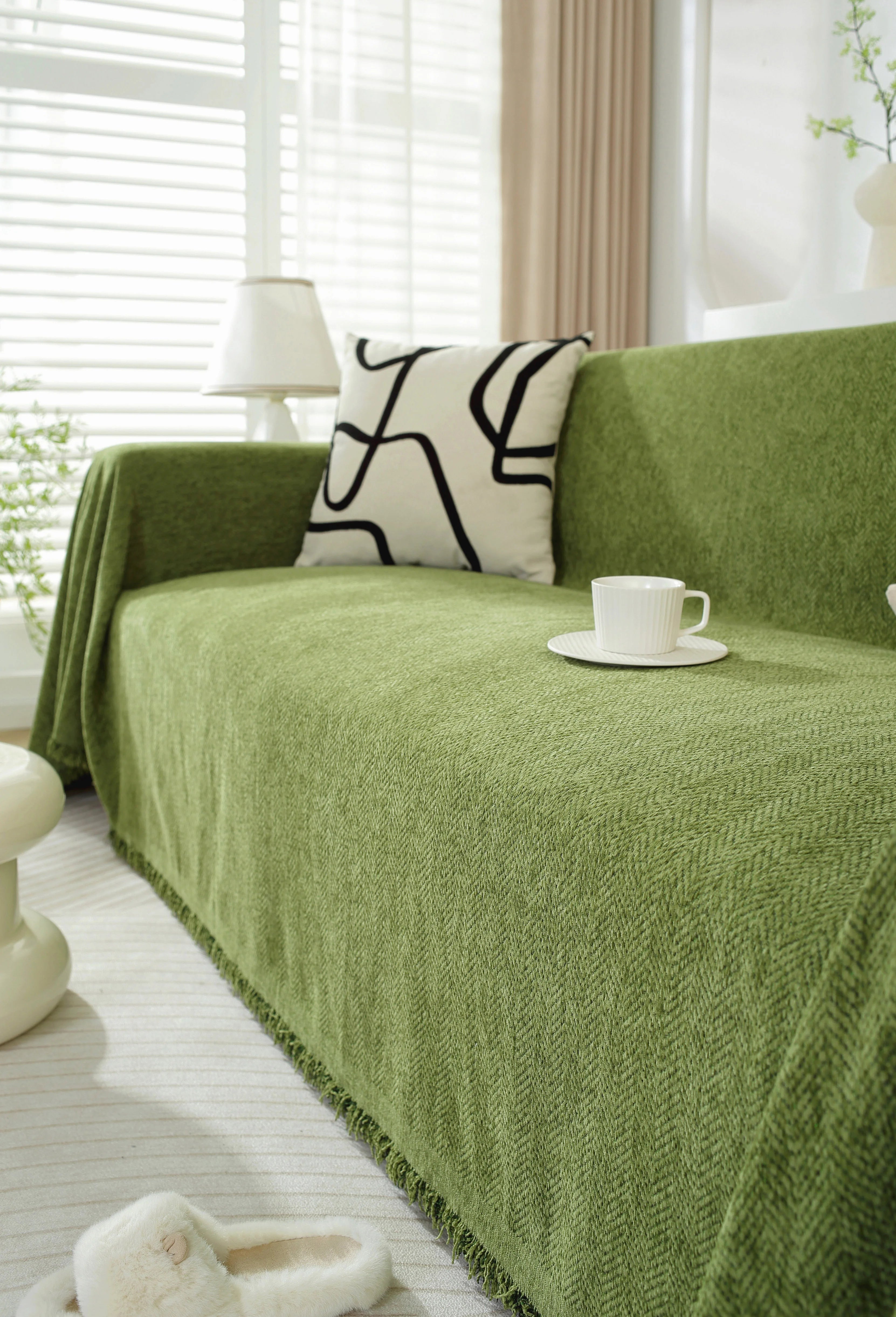 Waterproof Anti-Scratch Chenille Pet Sofa Cover
