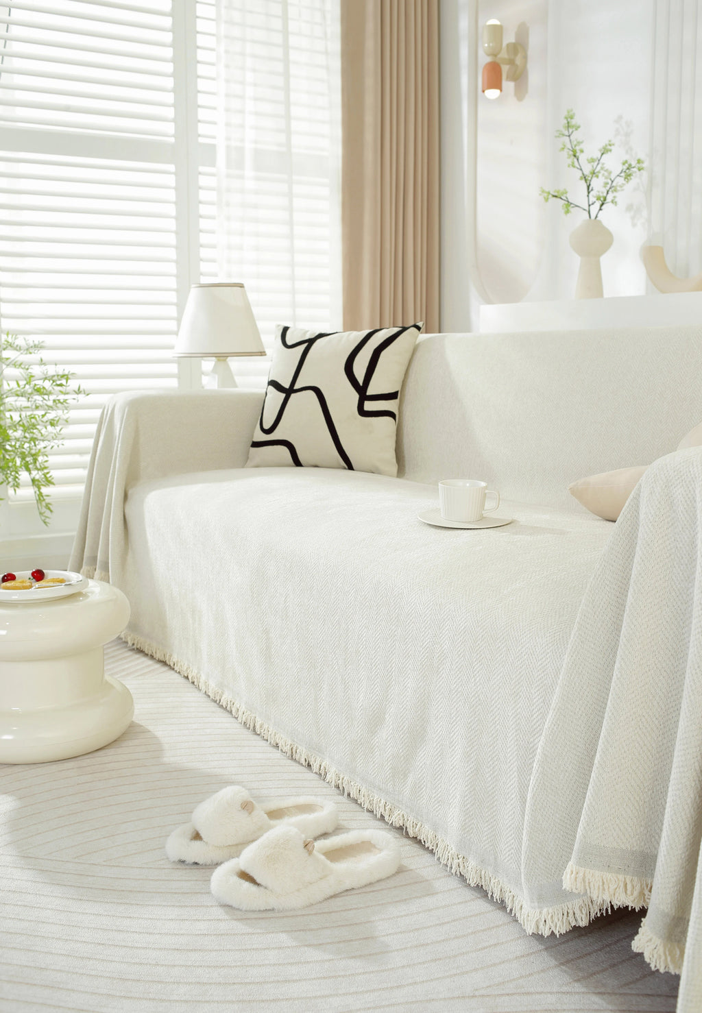 Waterproof Anti-Scratch Chenille Pet Sofa Cover