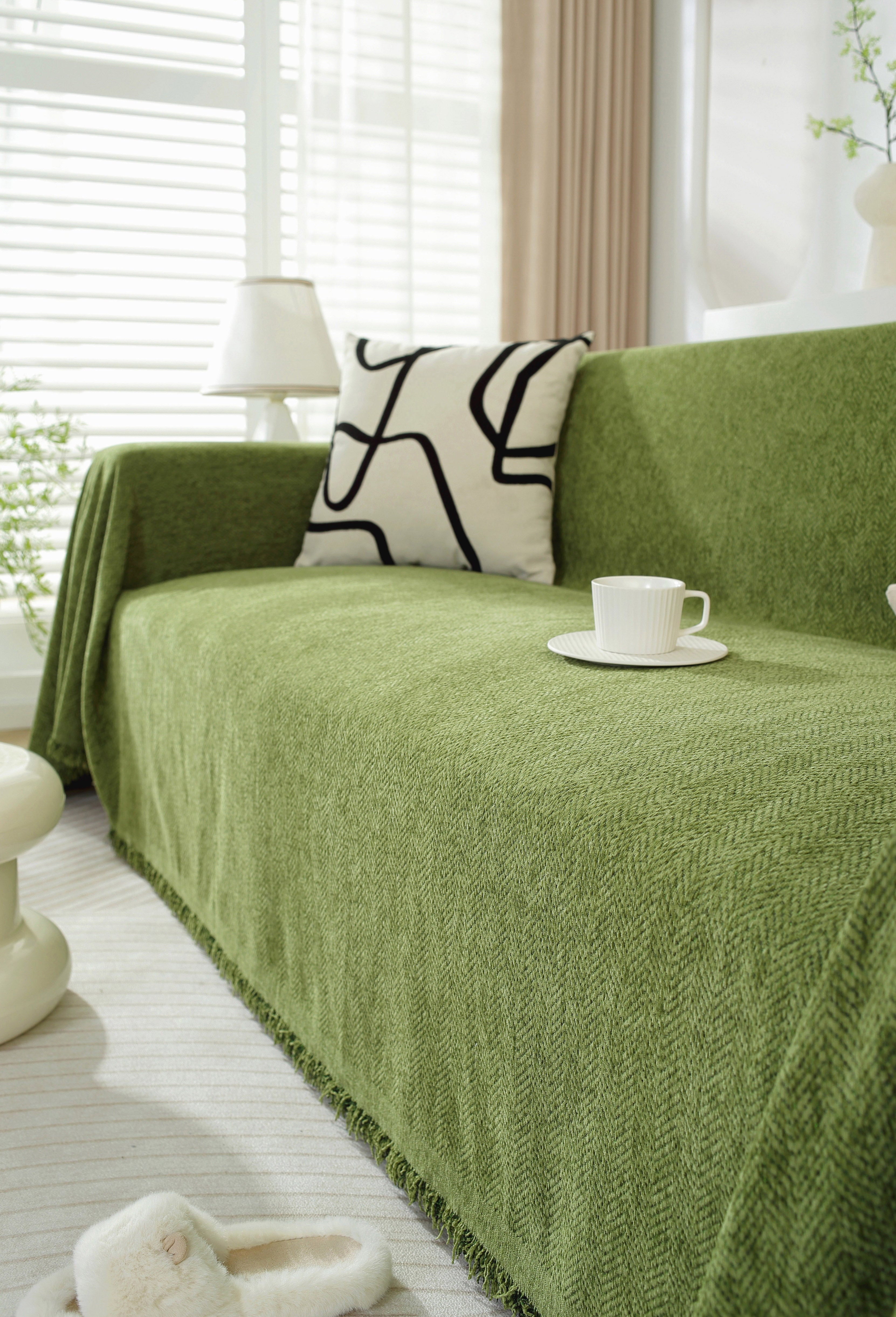 Waterproof Anti-Scratch Chenille Pet Sofa Cover