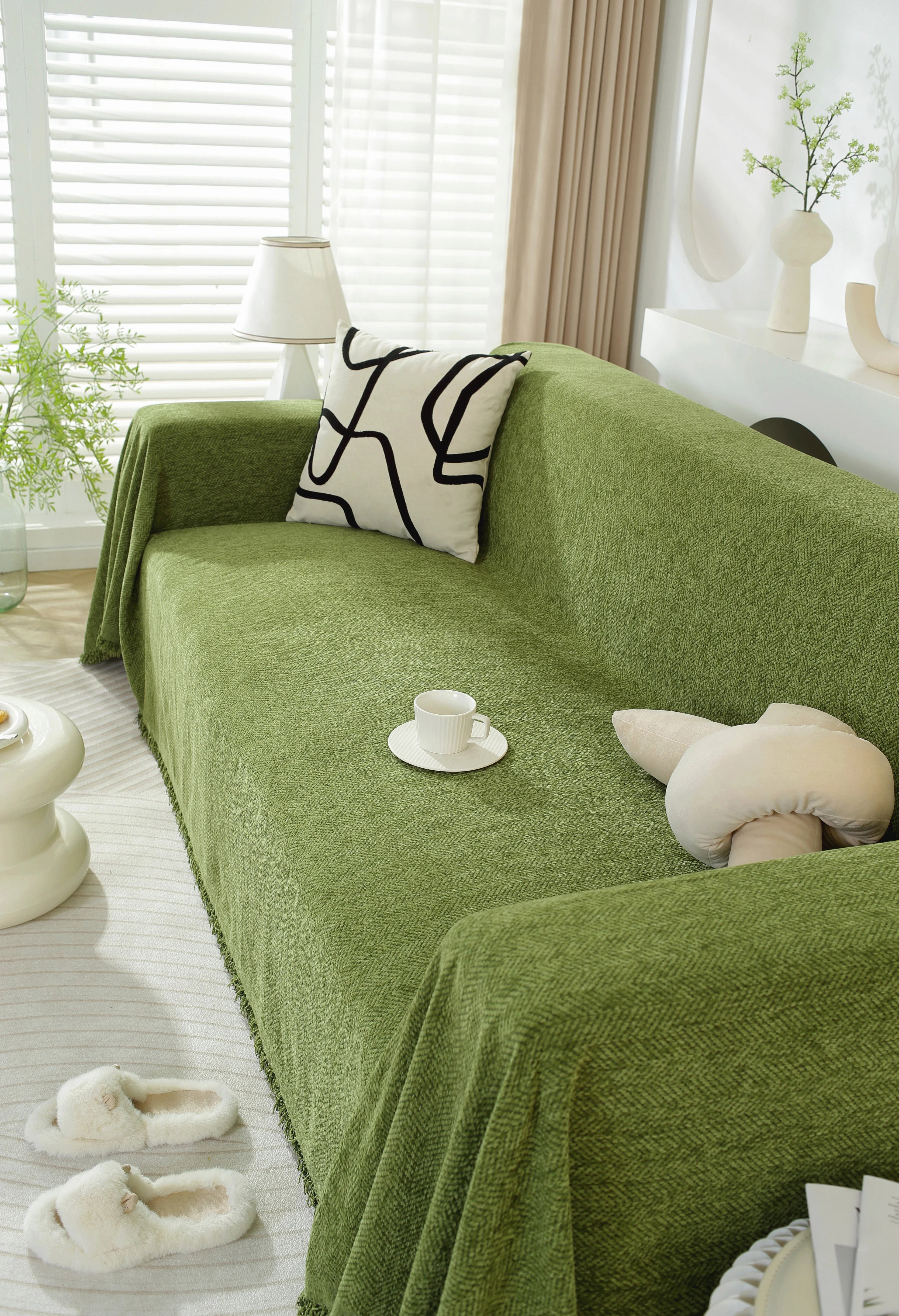 Waterproof Anti-Scratch Chenille Pet Sofa Cover