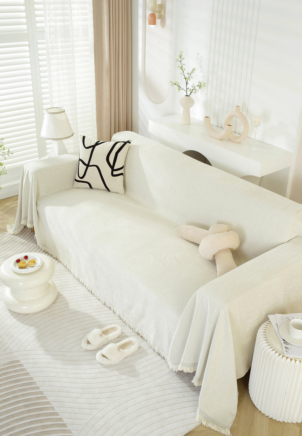 Waterproof Anti-Scratch Chenille Pet Sofa Cover