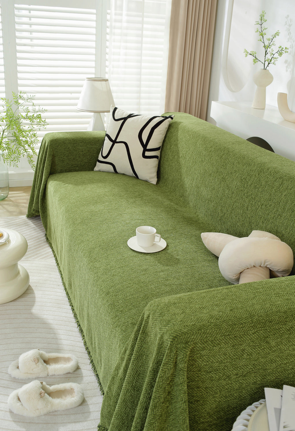 Waterproof Anti-Scratch Chenille Pet Sofa Cover