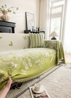 Butterfly Chenille Pet Sofa Cover