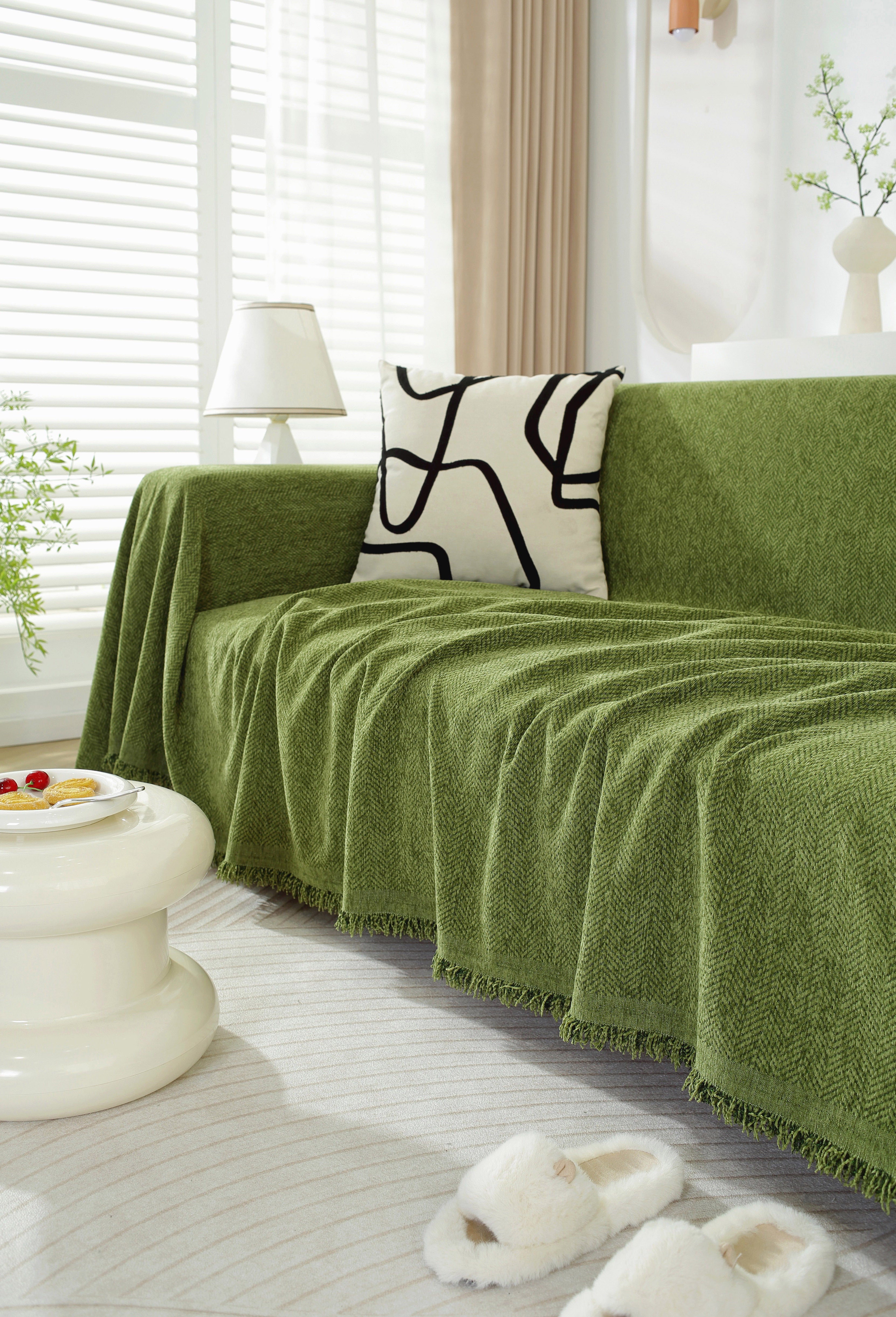 Waterproof Anti-Scratch Chenille Pet Sofa Cover