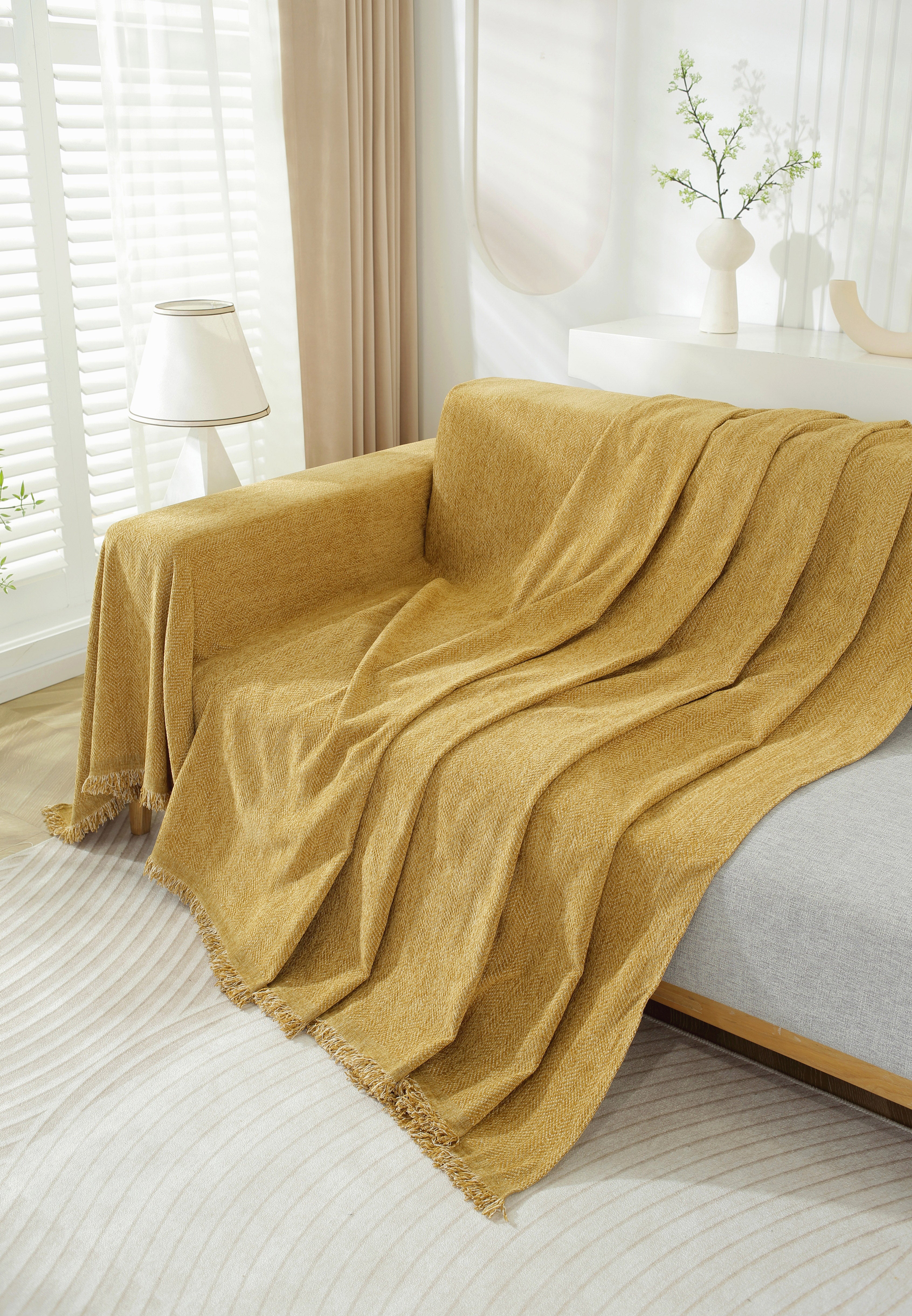 Waterproof Anti-Scratch Chenille Pet Sofa Cover