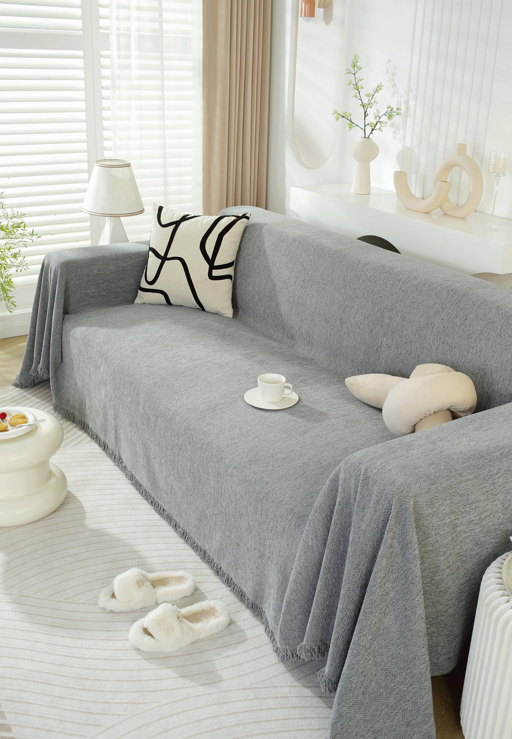 Waterproof Anti-Scratch Chenille Pet Sofa Cover
