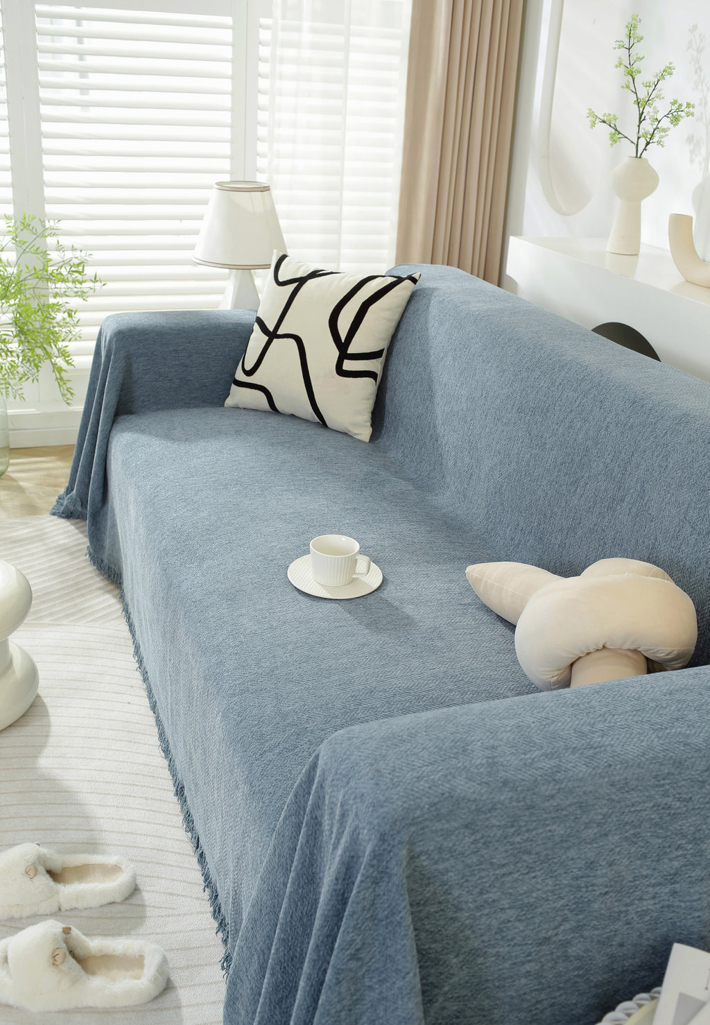 Waterproof Anti-Scratch Chenille Pet Sofa Cover