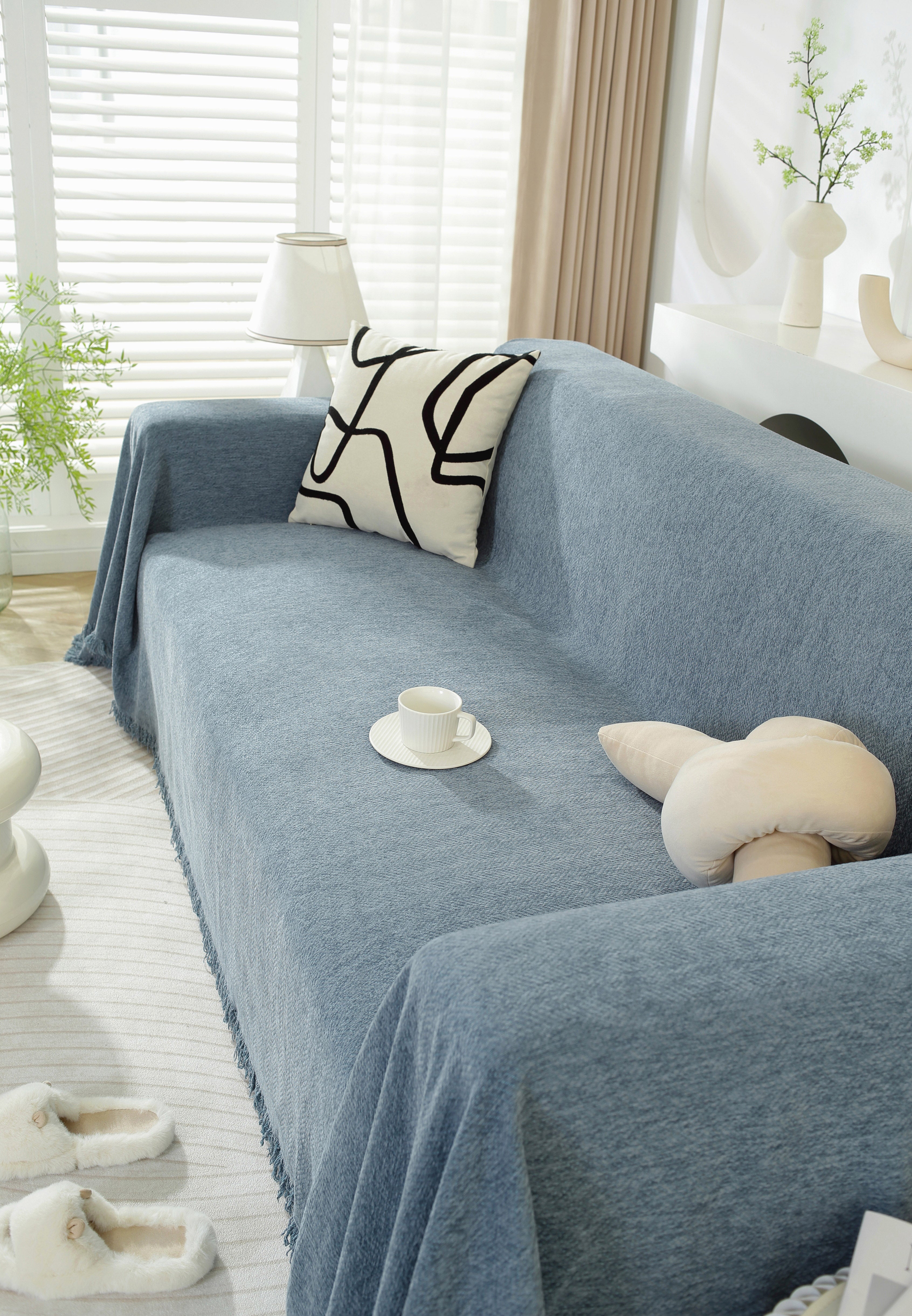 Waterproof Anti-Scratch Chenille Pet Sofa Cover