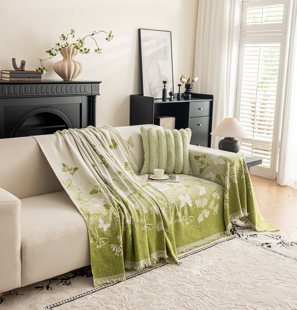 Butterfly Chenille Pet Sofa Cover