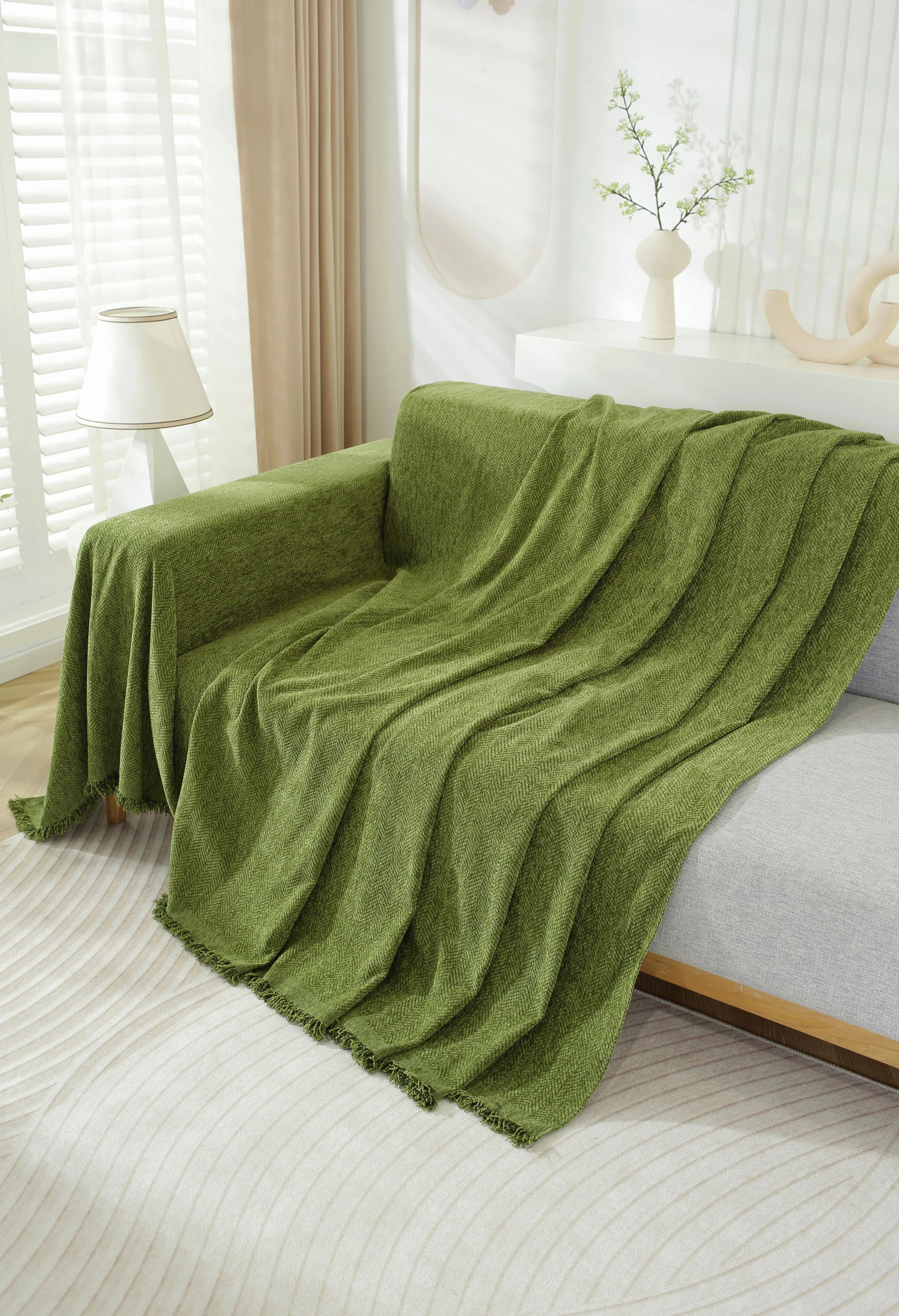 Waterproof Anti-Scratch Chenille Pet Sofa Cover
