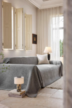 Anti-Scratch Jacquard Chenille Pet Sofa Cover