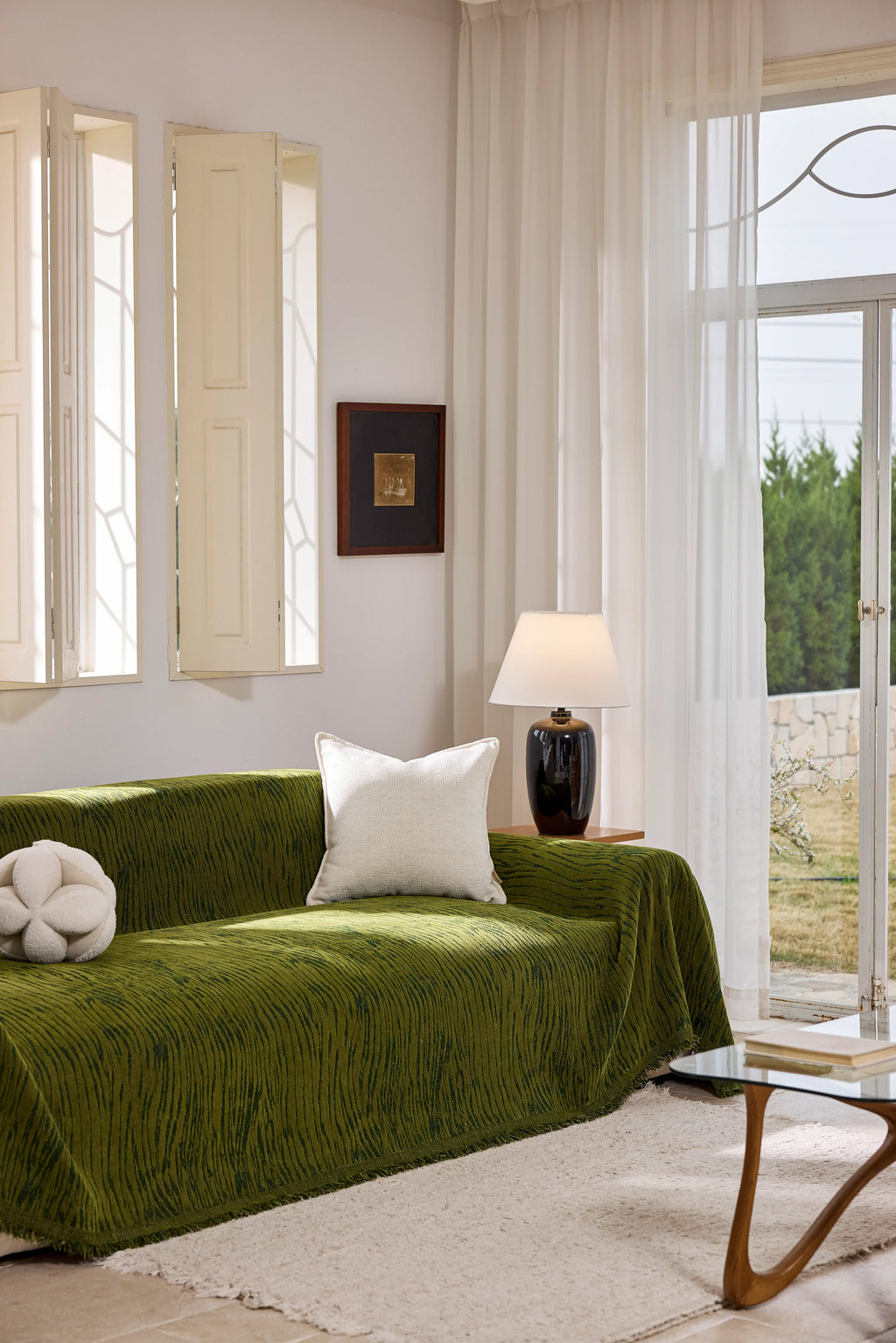 Yulin Pattern Polyester Pet Sofa Cover