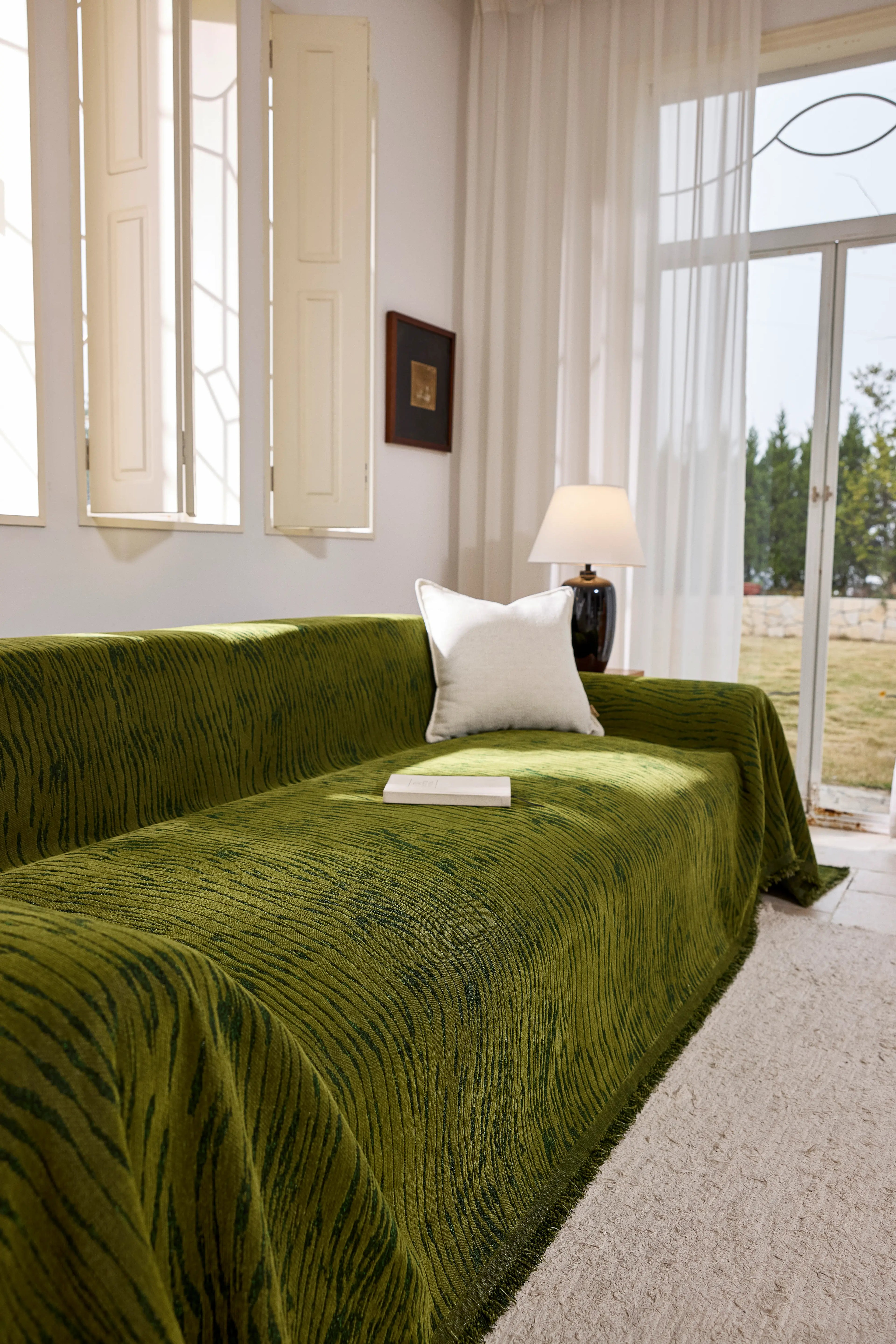 Yulin Pattern Polyester Pet Sofa Cover