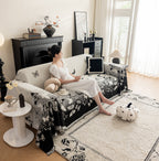 Butterfly Chenille Pet Sofa Cover