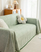 Zelda Faux Linen Pet Sofa Cover