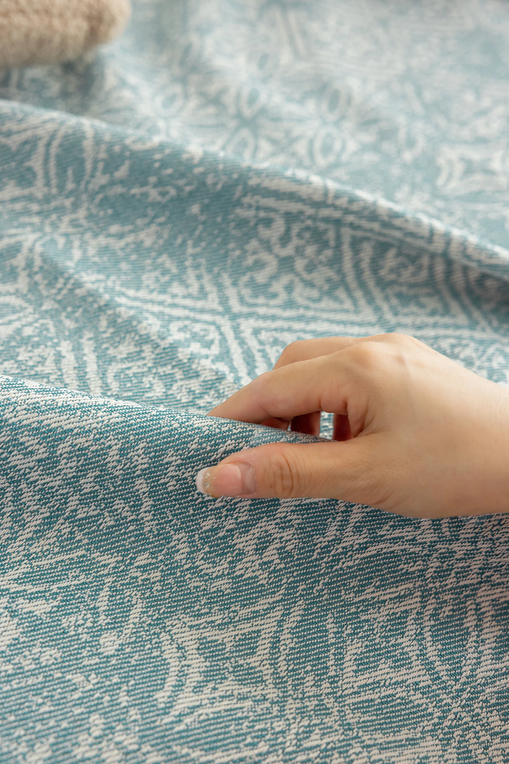 Zelda Faux Linen Pet Sofa Cover