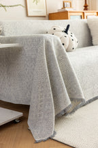 Zelda Faux Linen Pet Sofa Cover
