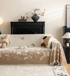 Butterfly Chenille Pet Sofa Cover
