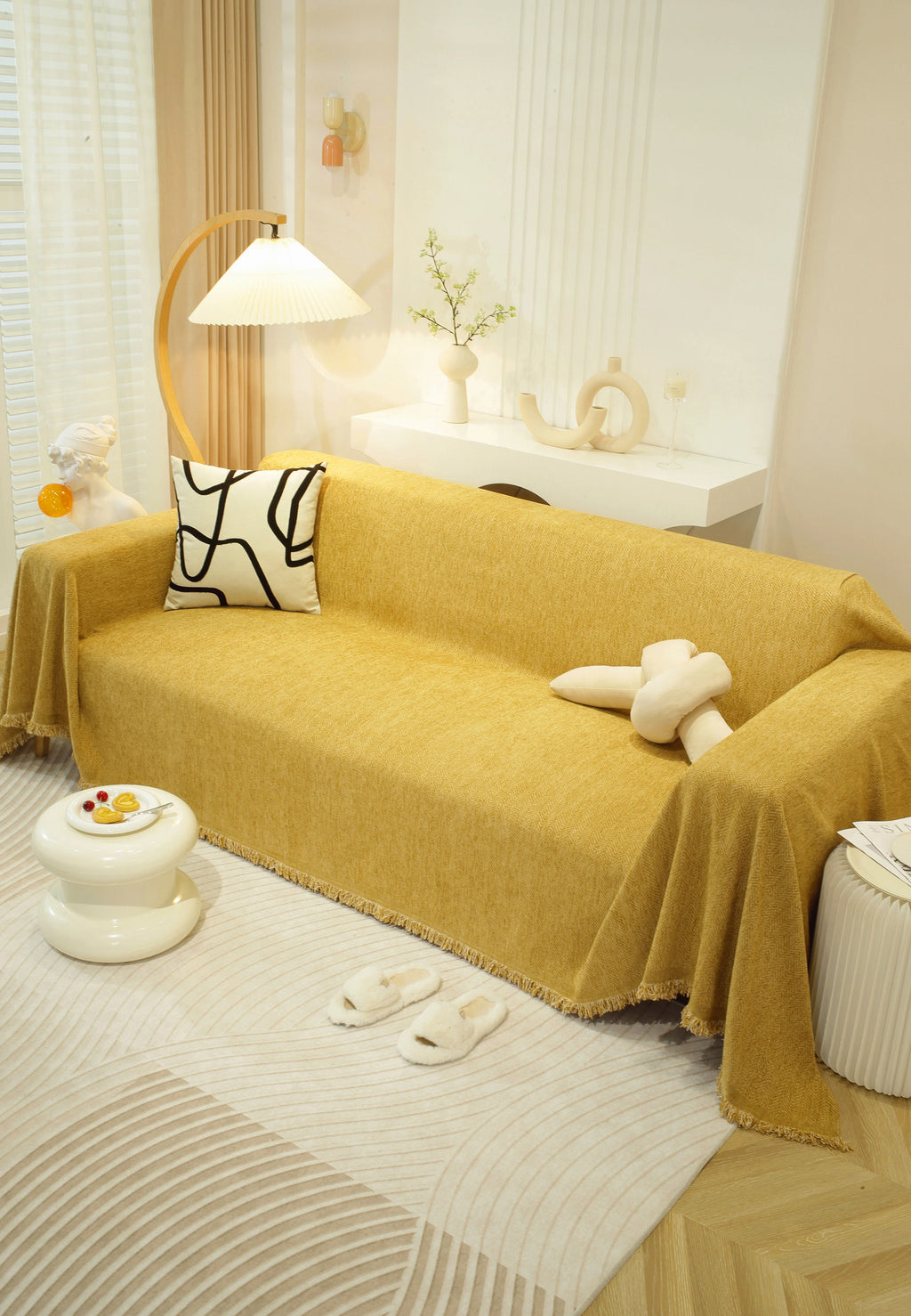 Waterproof Anti-Scratch Chenille Pet Sofa Cover