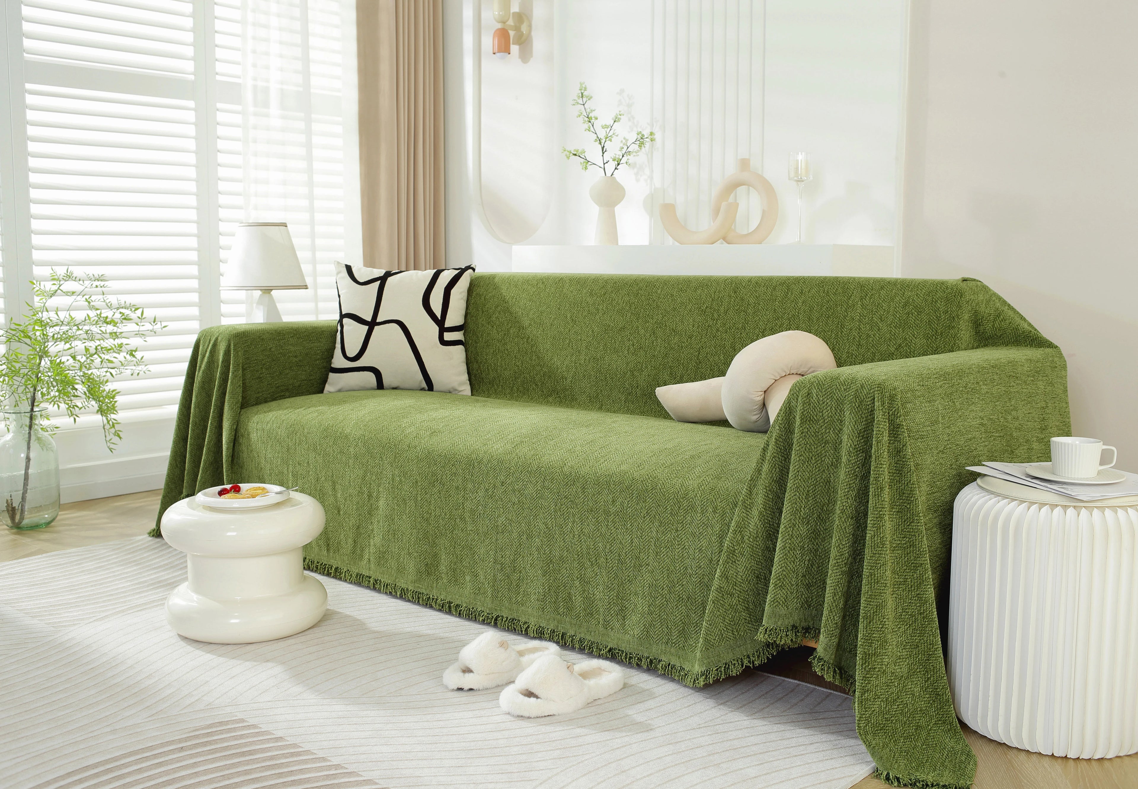 Waterproof Anti-Scratch Chenille Pet Sofa Cover