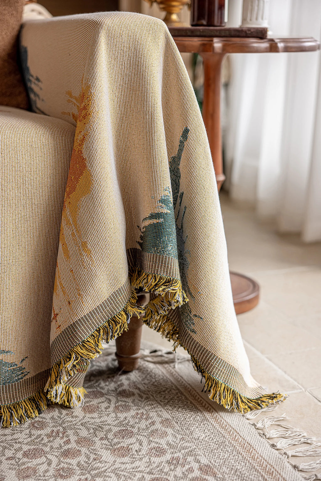 Oil Painting Pattern Pet Sofa Cover