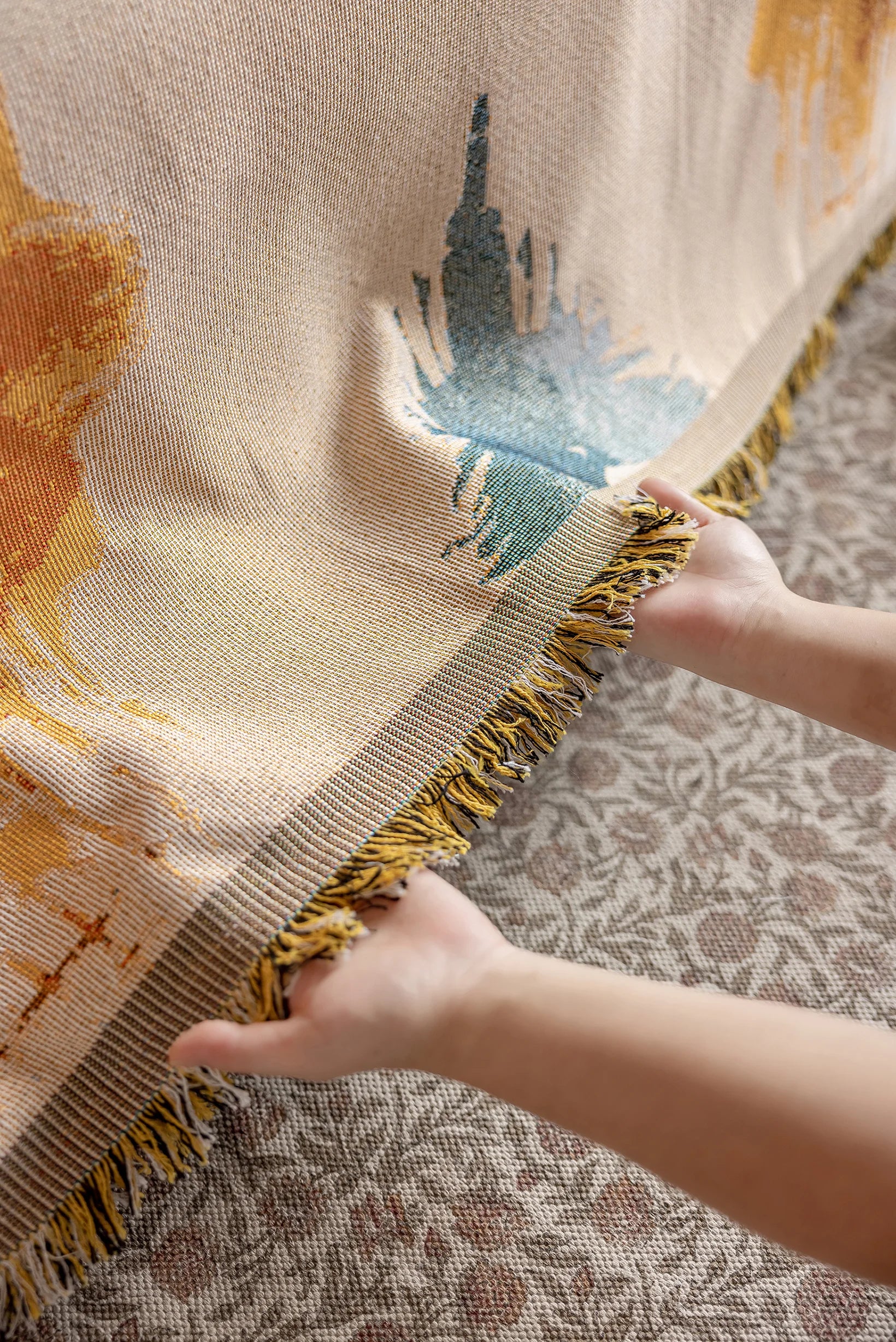 Oil Painting Pattern Pet Sofa Cover
