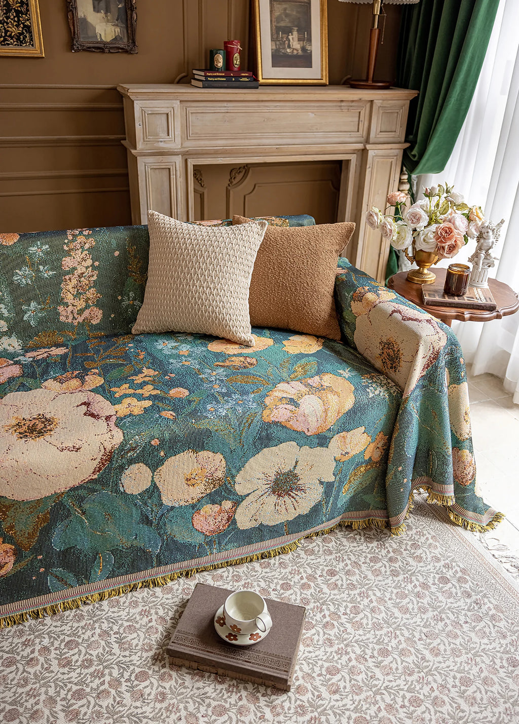 Oil Painting Pattern Pet Sofa Cover