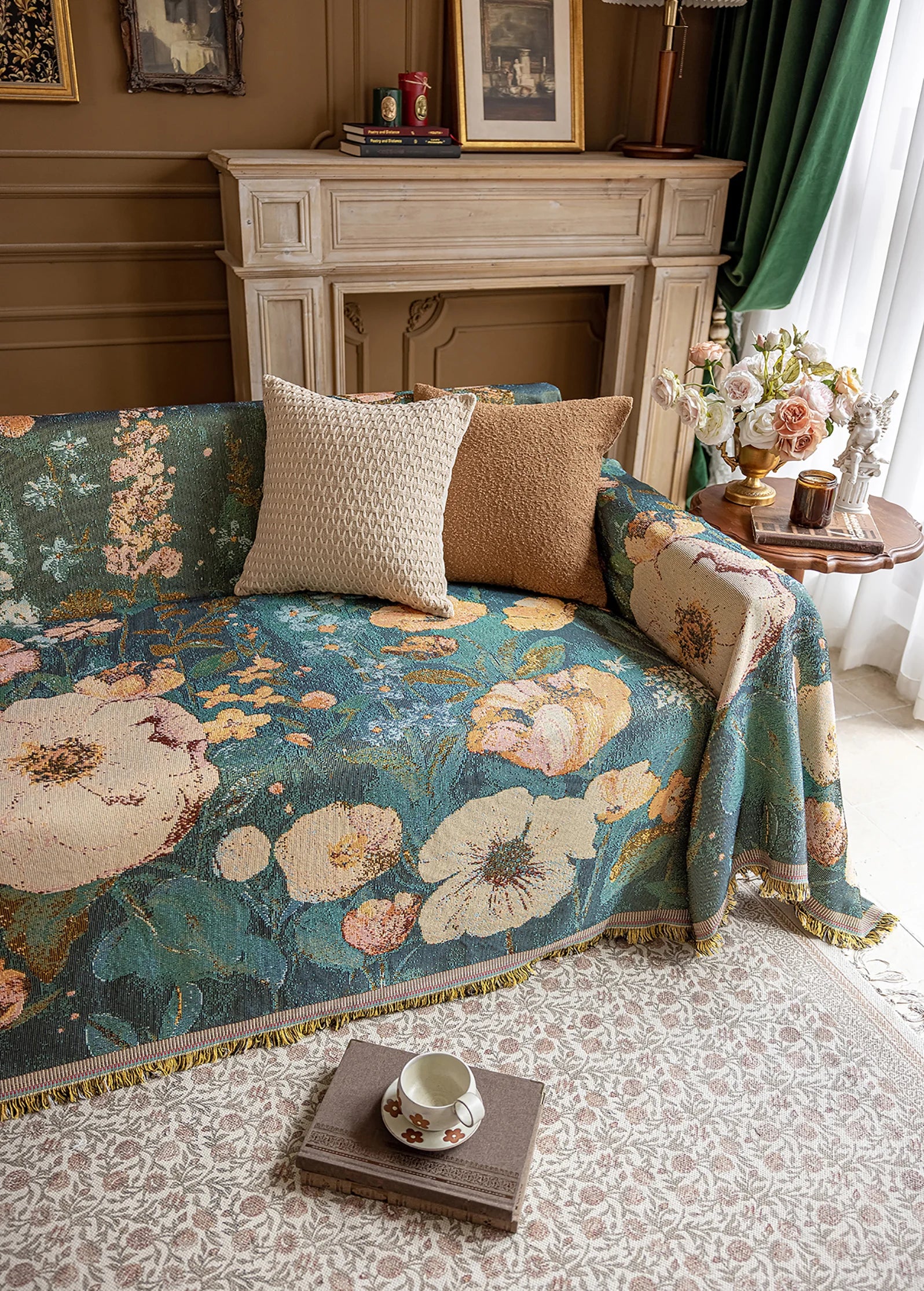 Oil Painting Pattern Pet Sofa Cover