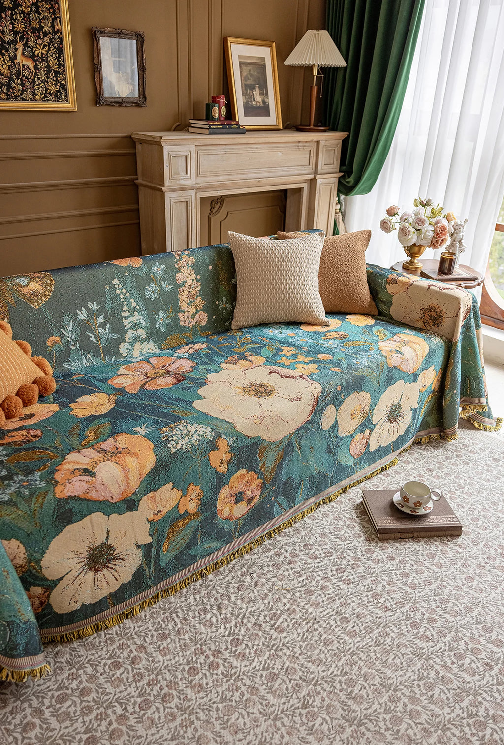 Oil Painting Pattern Pet Sofa Cover