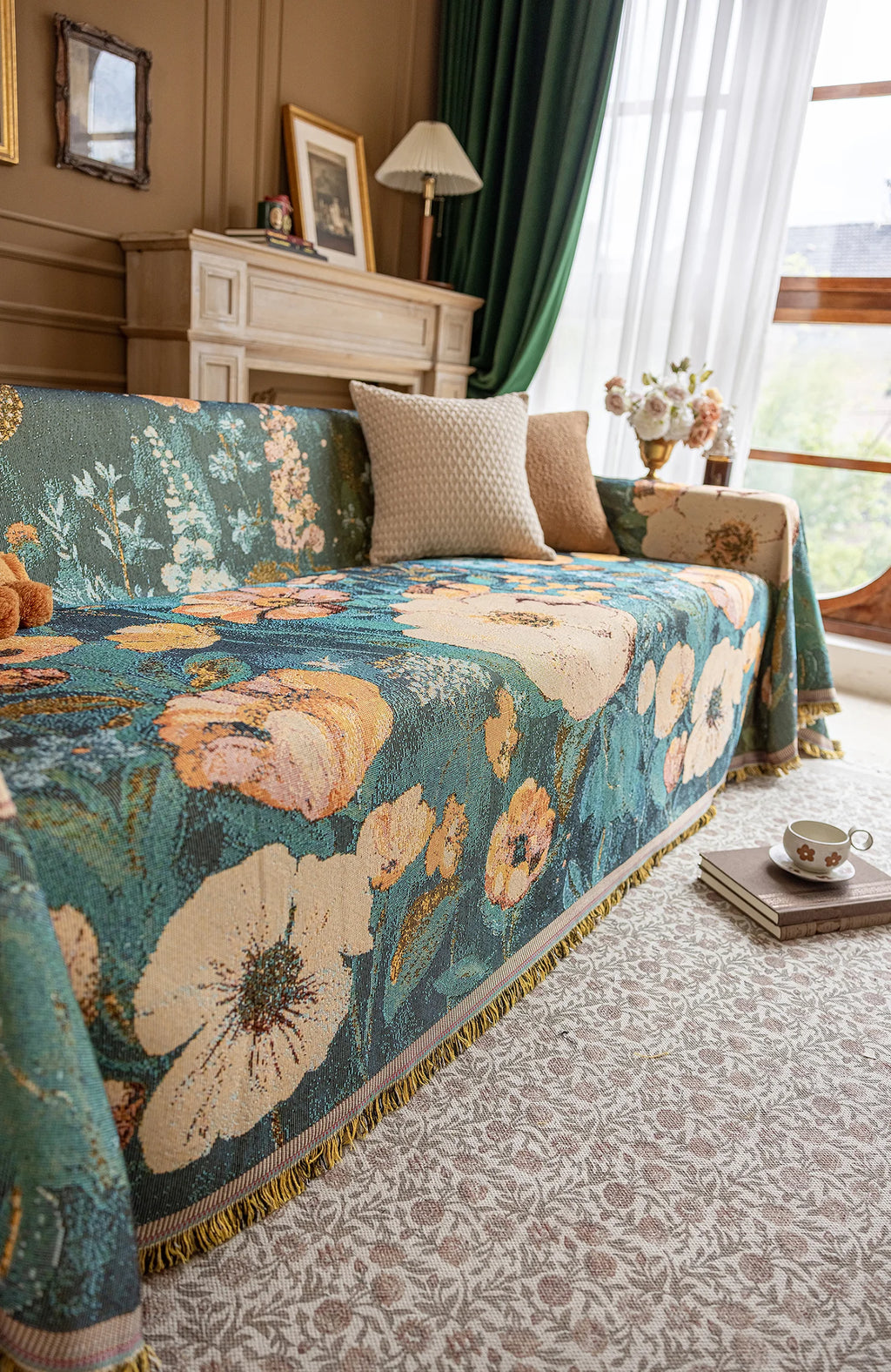Oil Painting Pattern Pet Sofa Cover