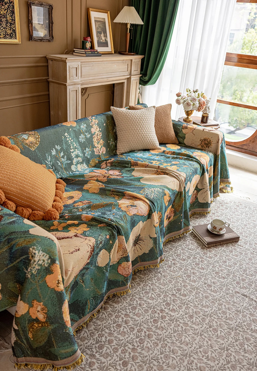 Oil Painting Pattern Pet Sofa Cover