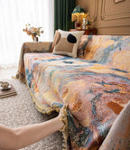 Oil Painting Pattern Pet Sofa Cover