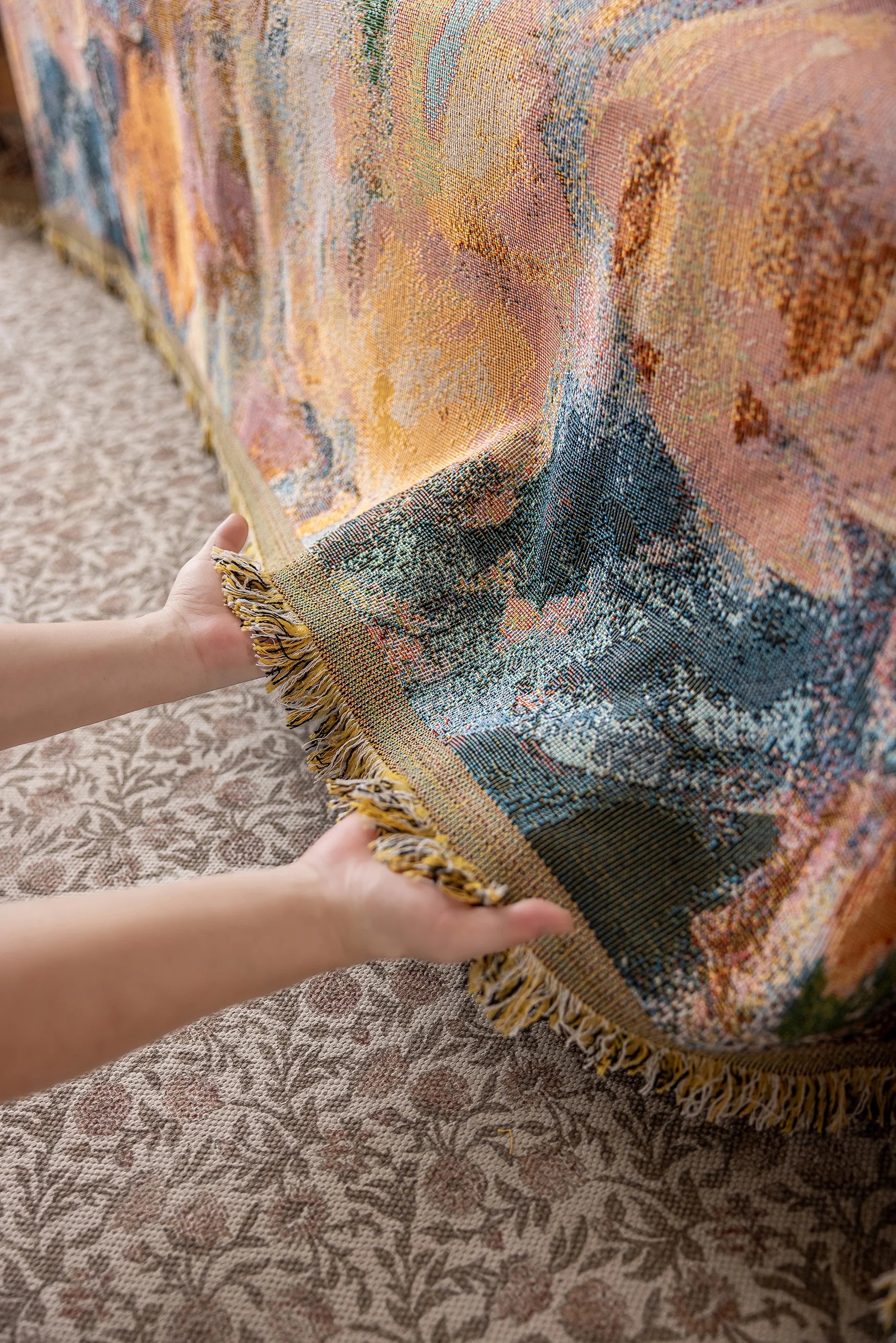 Oil Painting Pattern Pet Sofa Cover