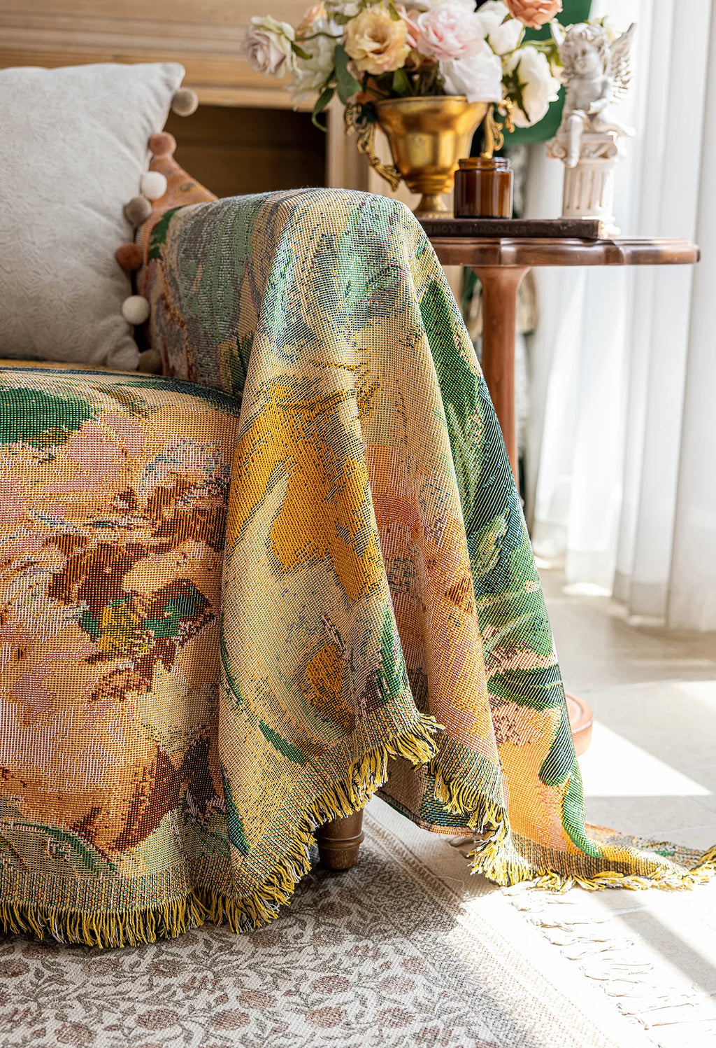Oil Painting Pattern Pet Sofa Cover