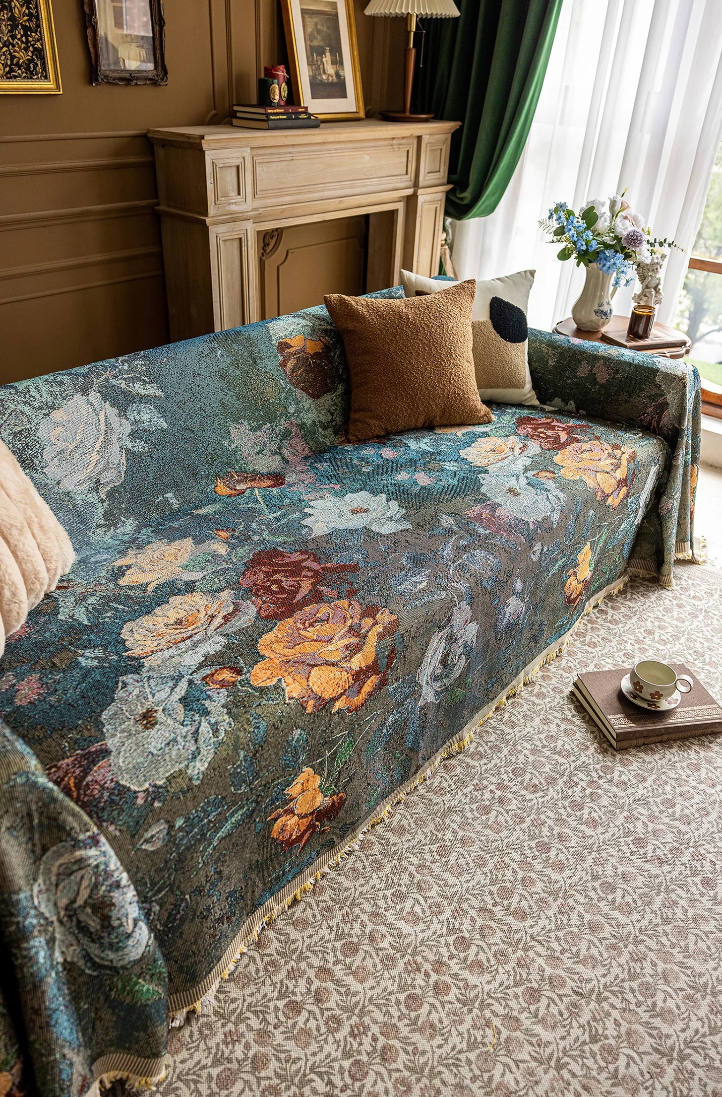 Oil Painting Pattern Pet Sofa Cover