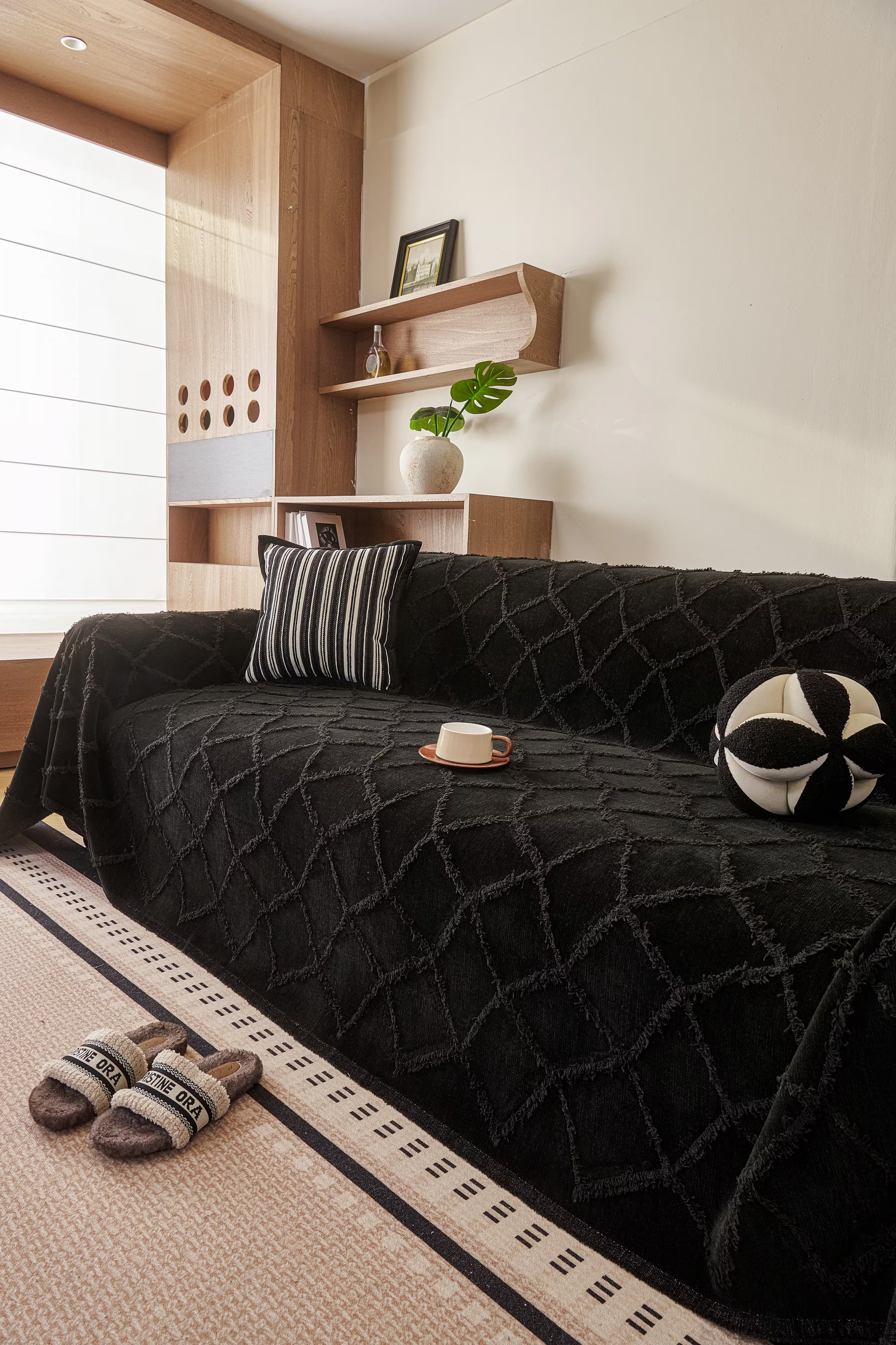 Yulin Pattern Polyester Pet Sofa Cover
