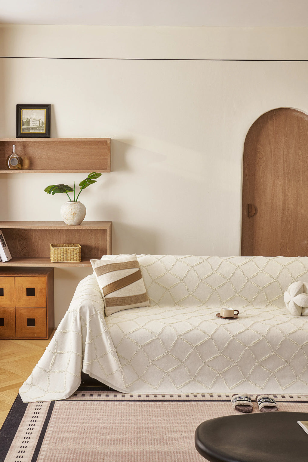 Yulin Pattern Polyester Pet Sofa Cover
