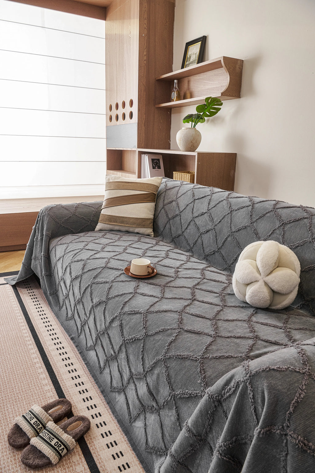 Yulin Pattern Polyester Pet Sofa Cover