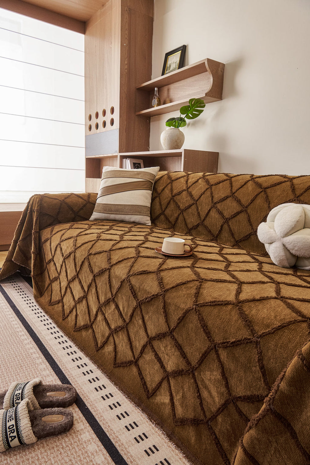 Yulin Pattern Polyester Pet Sofa Cover