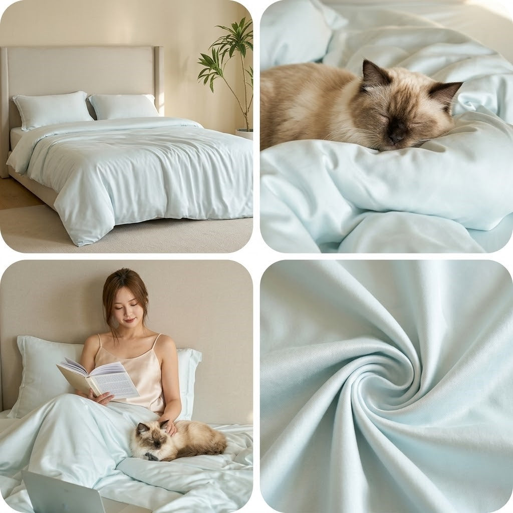 Pet Hair Resistant Bamboo Bedding